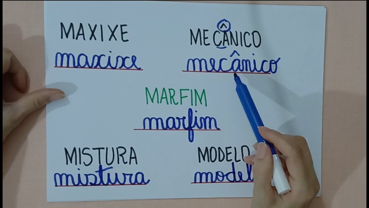 Aprendendo a Ler e escrever  - Letra Cursiva - Aula 59º - Leitura de Palavras - EJA - Alfabetização