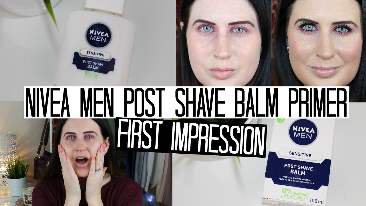 Nivea Men Sensitive Post Shave Balm Primer FIRST IMPRESSIONS WEEK