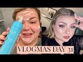 VLOGMAS DAY 31 | Acne Skincare & New Years Eve Makeup!