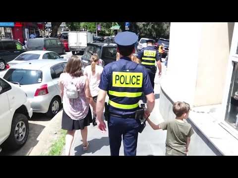 საპატრულო პოლიციის დეპარტამენტმა ბავშვებს უმასპინძლა