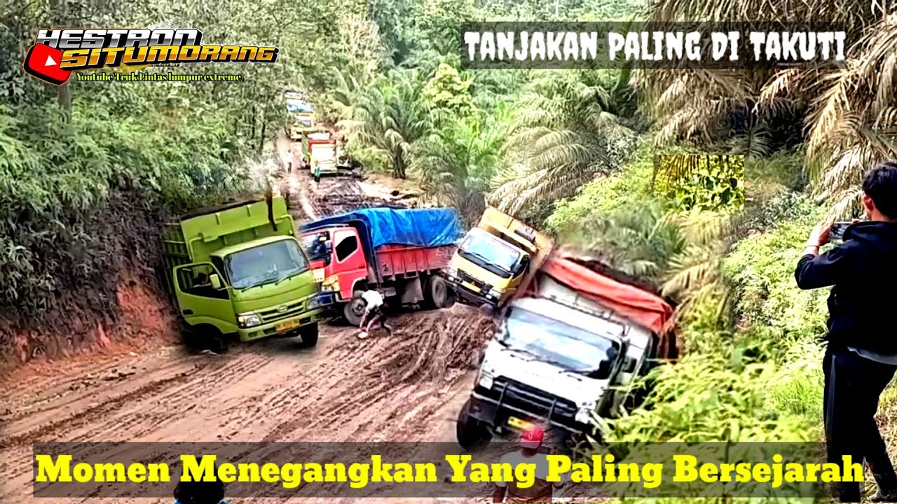 Самый захватывающий момент!! Водители борются со своей удачей, пока грузовик не скатывается