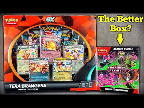 pokemon trading card game: tera brawlers premium collection gamestop exclusive TCG: | Cards so your opponents will have to think carefully before they attack Tera Brawlers Premium Collection!!