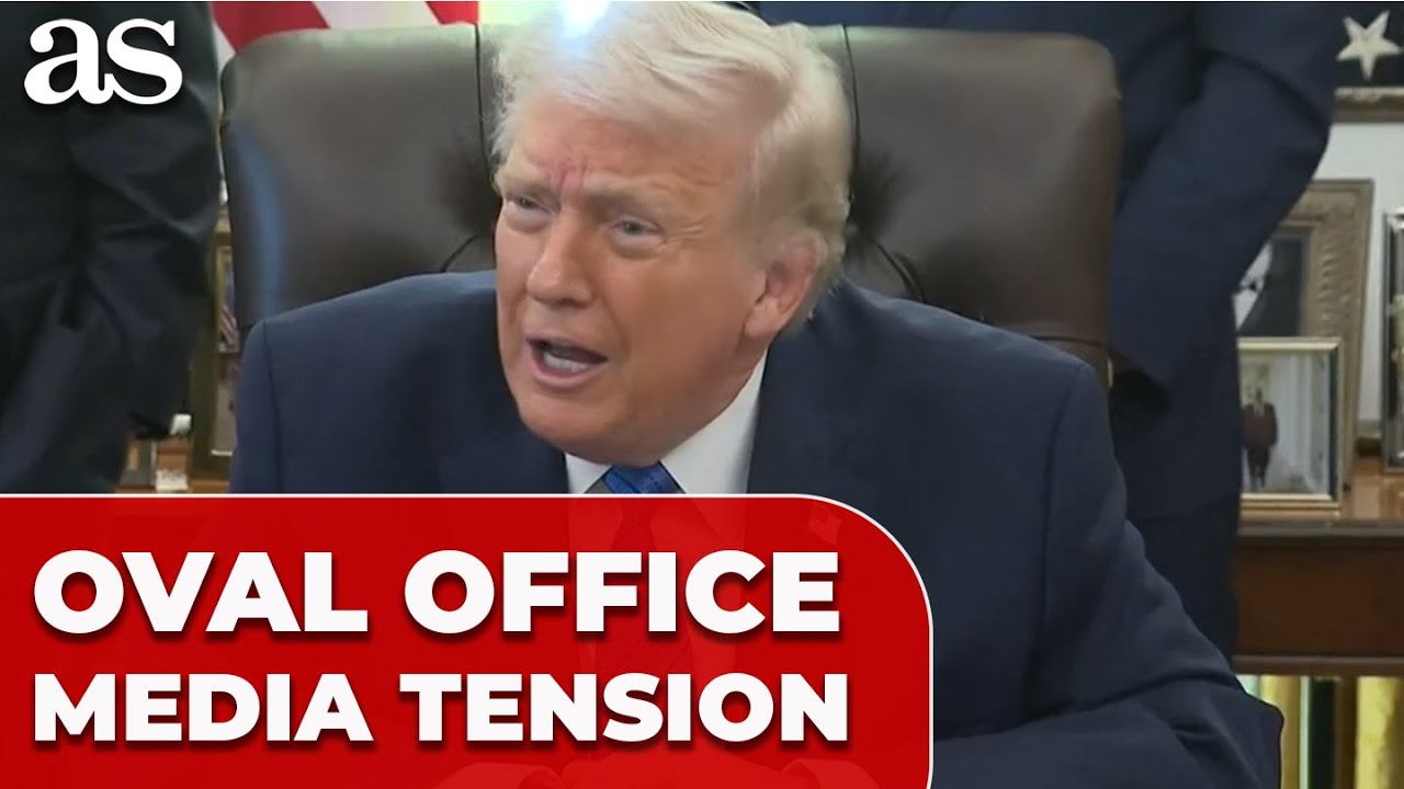 ABC reporter SNUBBED in HEATED Oval Office EXCHANGE with Trump