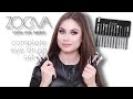 Обзор набора кистей ZOEVA Complete eye set | Базовые кисти для макияжа