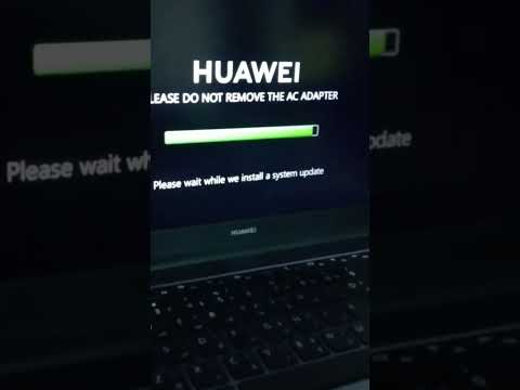 Huawei laptop bios update