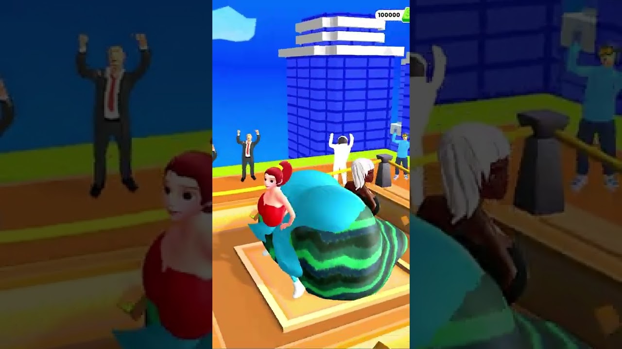 Butt Clash 👸🥒🍔 All Levels Gameplay Trailer Android,ios New Game
