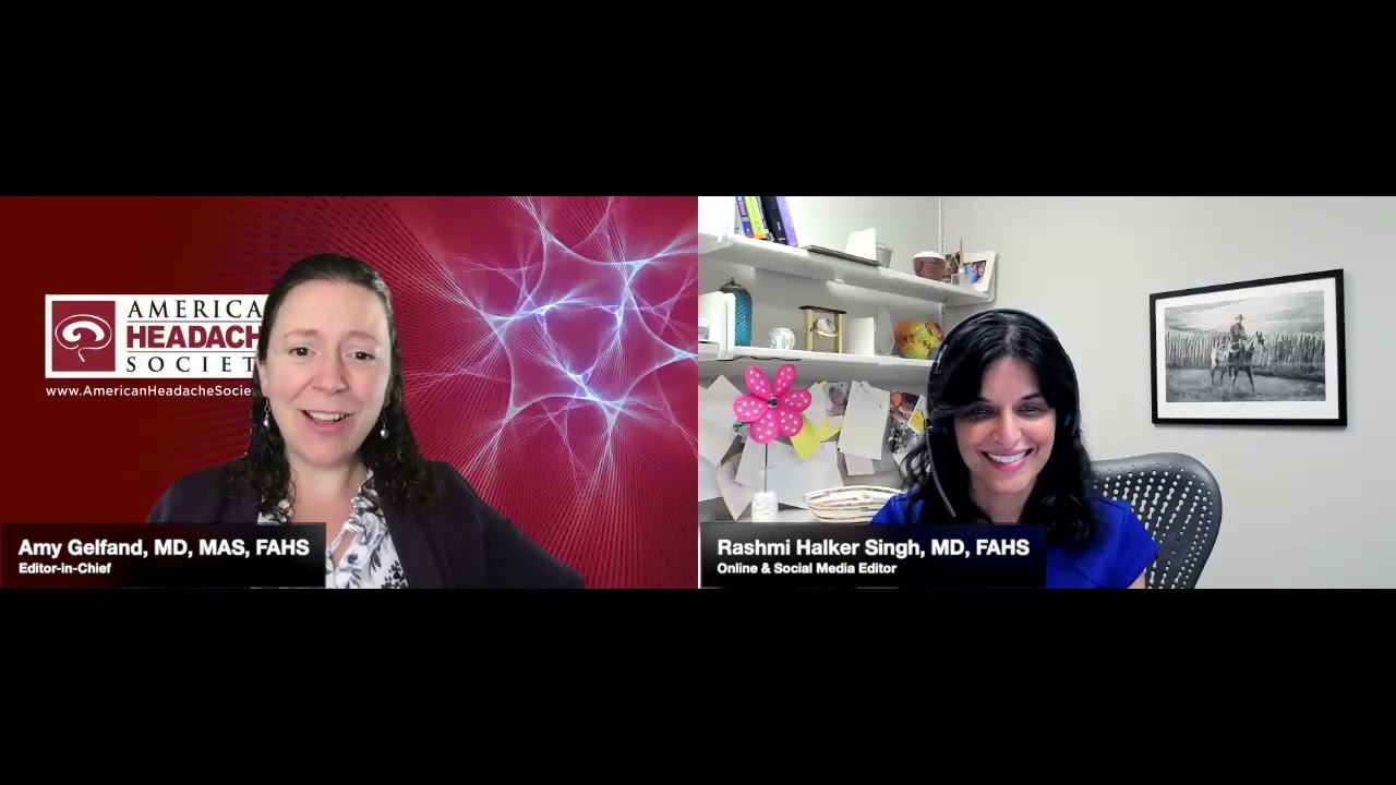 Author interviews by the Headache Journal - coming soon!