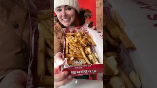 Everything I ate my first day in Canada! #foodie #shorts #eating #canada #poutine  #canadian