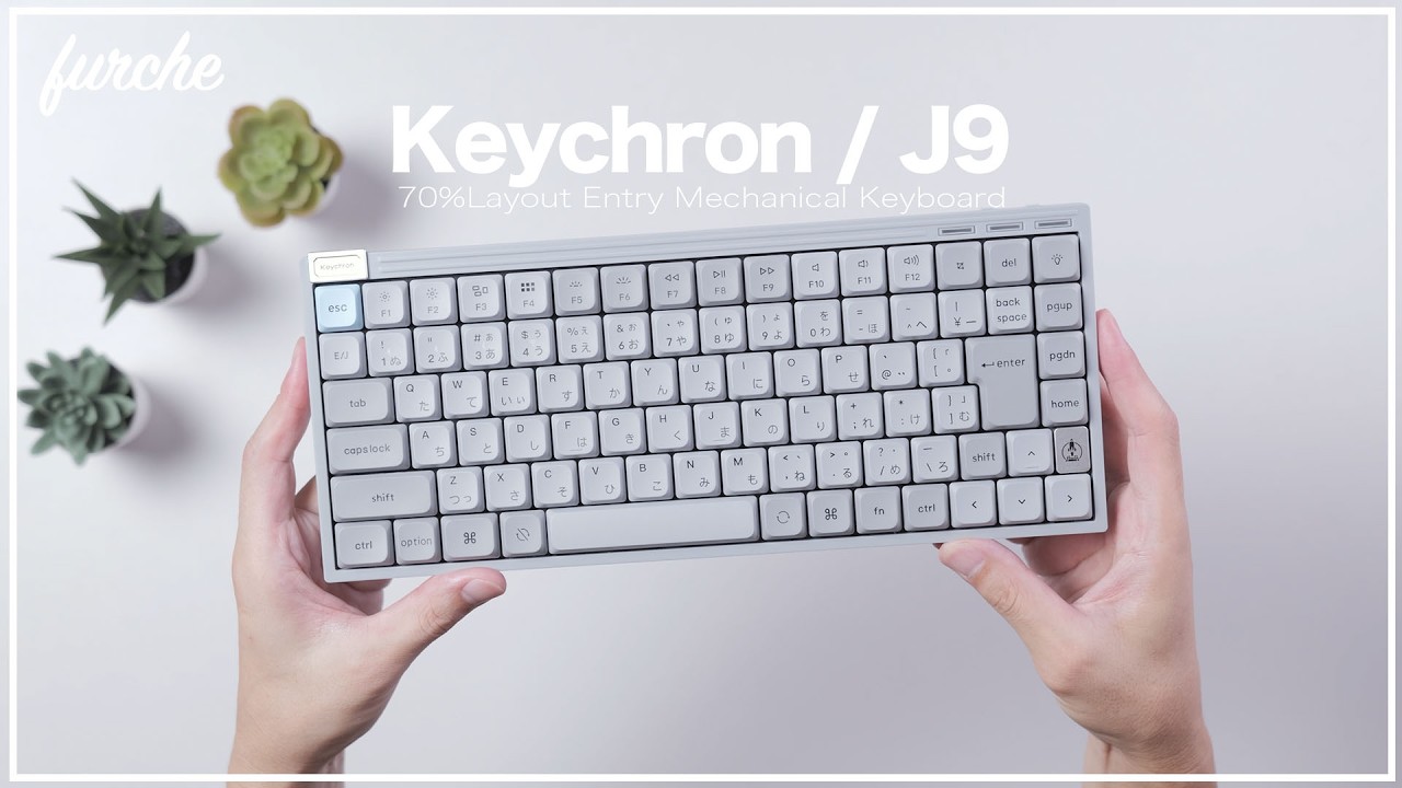Keychron J9｜75%ロープロファイルJISモデル｜エントリーメカニカル