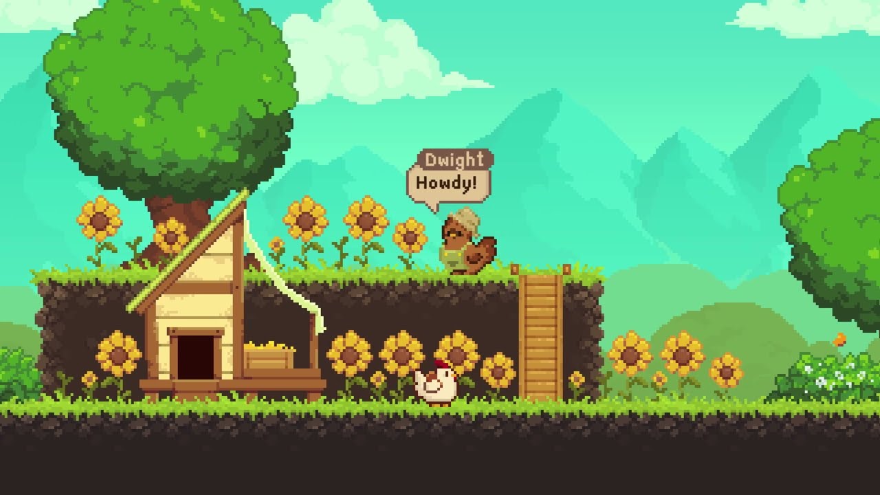 Chicken Journey геймплей начало прохождения обзор платформер метроидвания