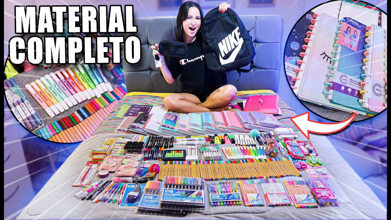 MEU MATERIAL ESCOLAR 2022 COMPLETO!