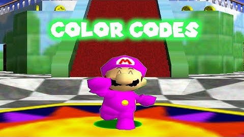 How To Create A Color Code In SM64
