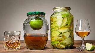 Apple LIQUEUR and WHISKEY TINCTURE, two delicious recipes at once!
