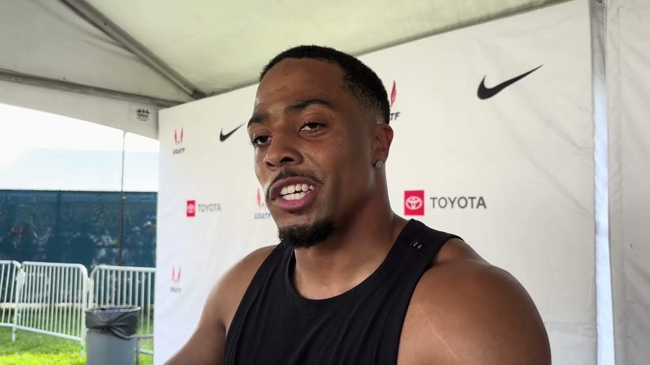 Justin Robinson on Coaching Change and Getting More Opportunities After 400m Heat Win at USAs