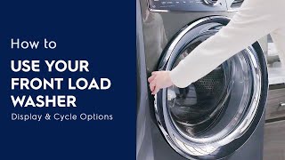 How to Use Your Front Load Washer: Display & Cycle Options screenshot 5