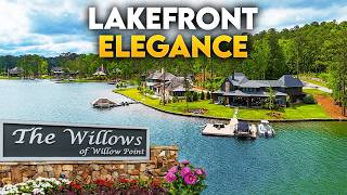 Inside The Willows Gated Waterfront Community Tour | Lake Martin Alabama Homes