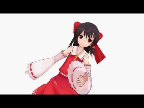 MMD 霊夢さんでドーナツホール