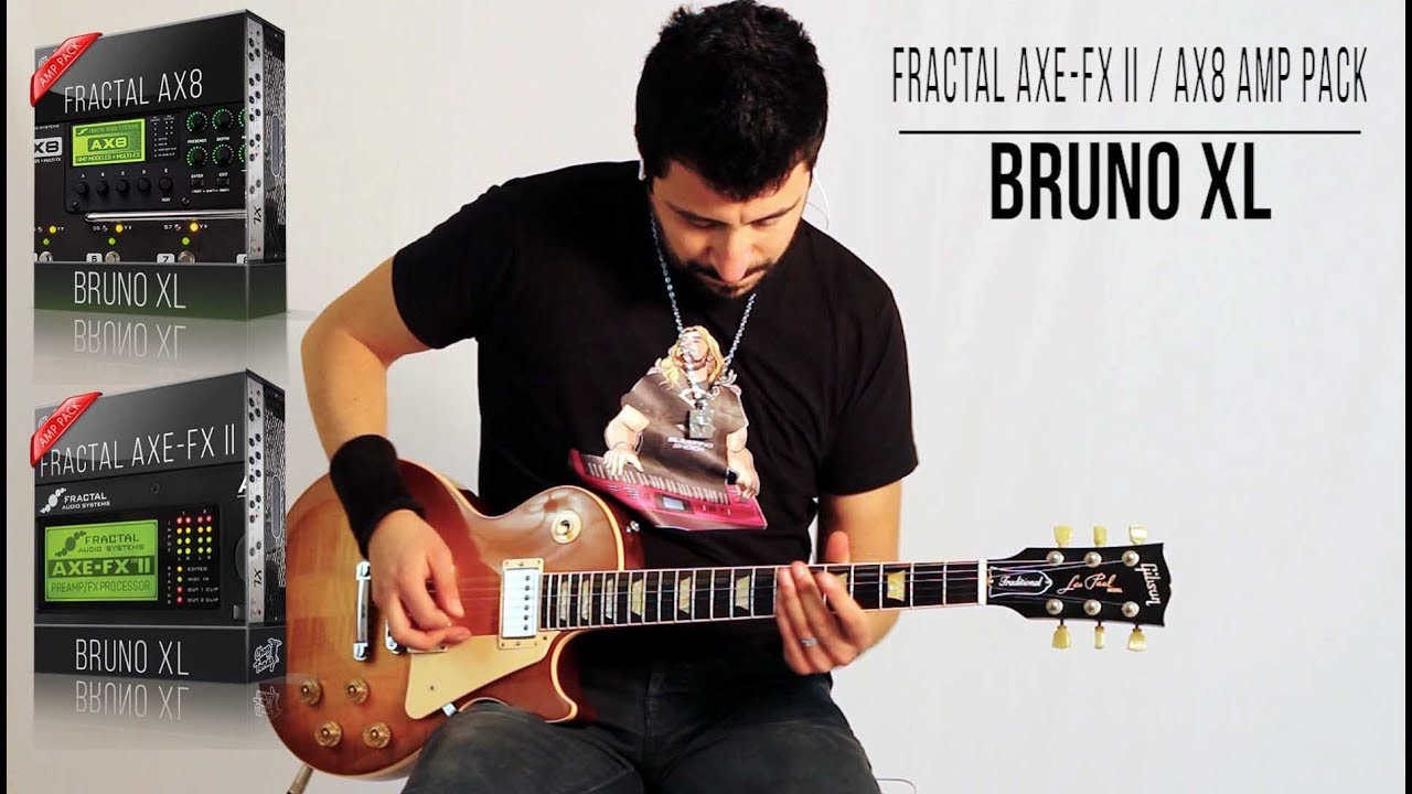 Brunetti XL 120 Amp Pack for Fractal Audio Axe-Fx II / AX8 | Hard Rock Demo (Bruno XL)