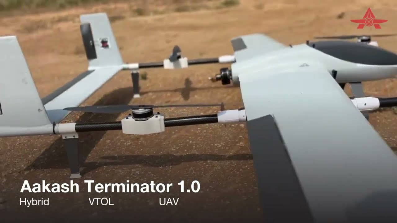 Aakash Terminator Drone | High-Performance UAV by Aakash Aerospace