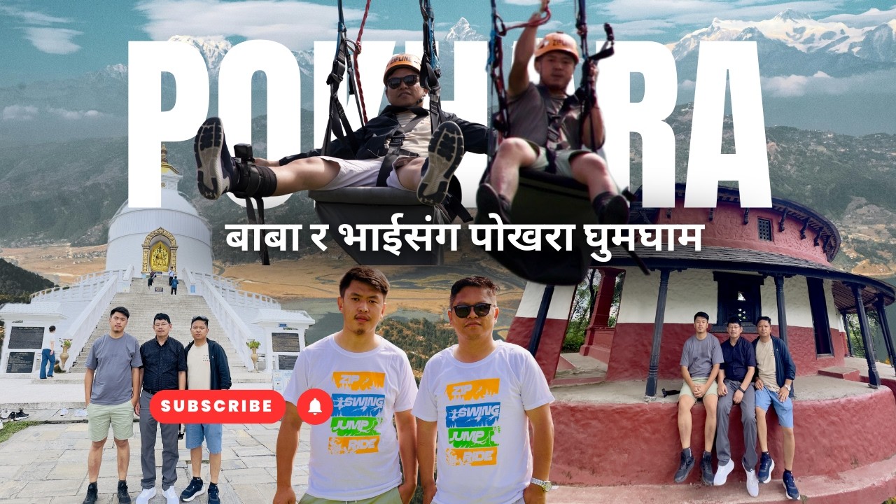 Exploring Pokhara’s Iconic Places | World’s Steepest Zipline + Lakeside Nightlife