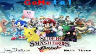 Gametal Super Smash Bros Brawl Main Theme