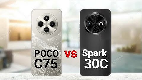 Poco C75 vs Tecno Spark 30C