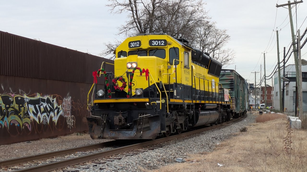 Operation Toy Train departing Paterson 12/13/2025