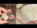 How To Make Flexible Rose Dough In An Easy Way طريقة عمل عجينة آلورد الطري بطريقة سهلة 