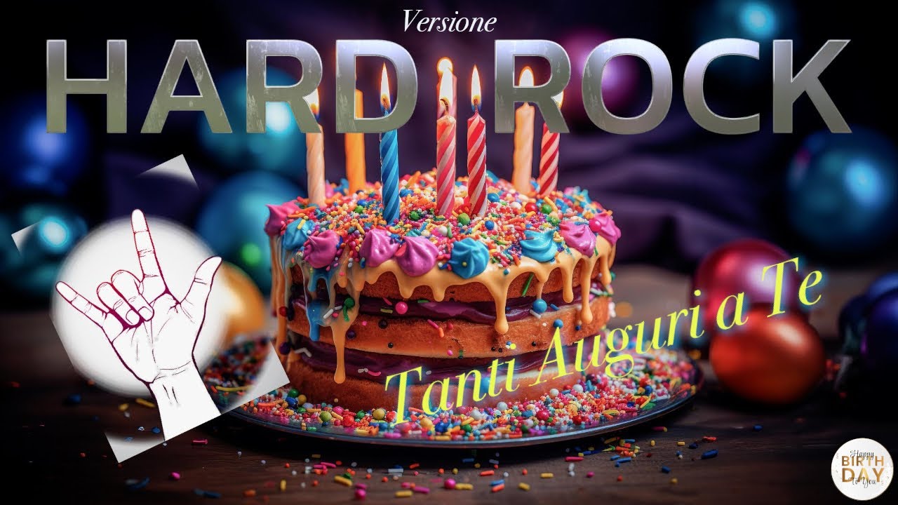 Canzone Tanti Auguri A Te Rock
