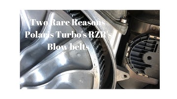 Two Rare Reasons the Polaris RZR Turbo Blows Belts!!!