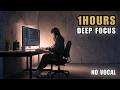1 Hour No Distractions Programming Music for Deep Focus Flow State