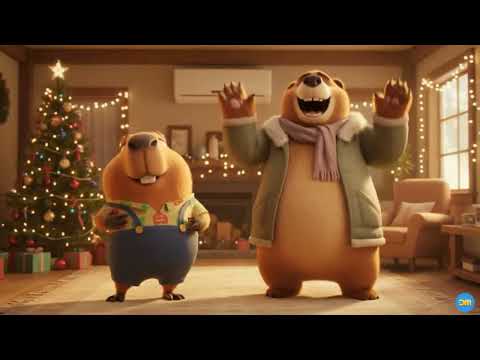 Milo brings the Christmas warmth and cheers to the Bear's home #youtubeshorts #comedy #music
