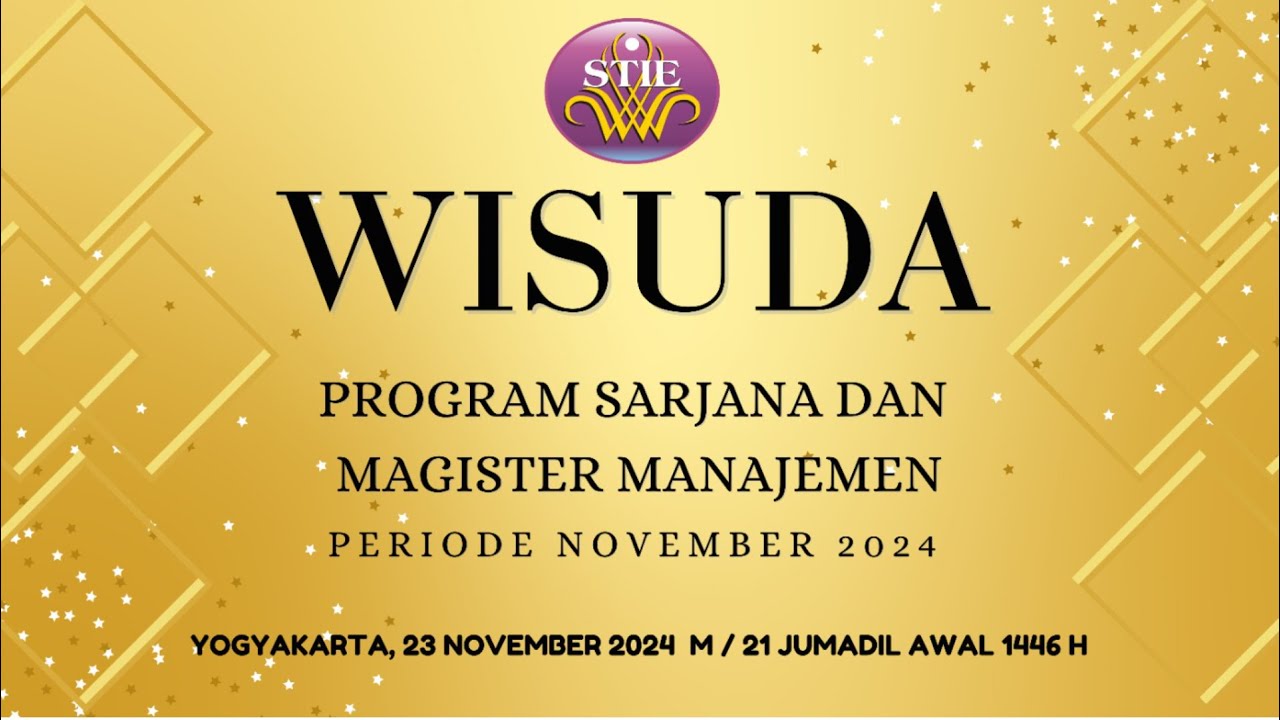 Wisuda STIE Widya Wiwaha Program Sarjana Dan Magister Manajemen Periode ...