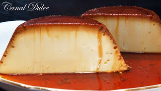 FLAN DE LECHE CONDESADA SIN HORNO RÁPIDO Y FÁCIL SUPER DELICIOSO