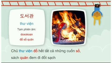 Hack não từ vựng tiếng Hàn sơ cấp Bài 2 - phần 1