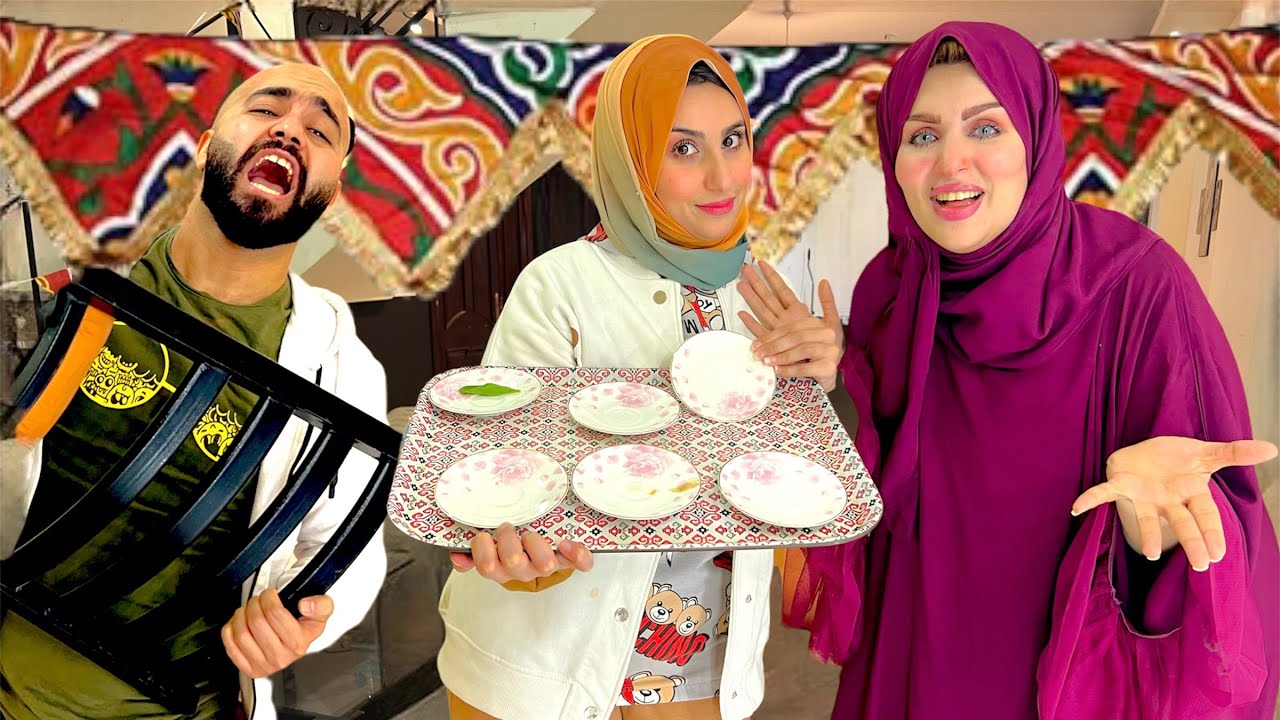 مقلب الاستفزاز في النمر علي السحور // الفجر اذن 😱 رد فعله ضحك السنين