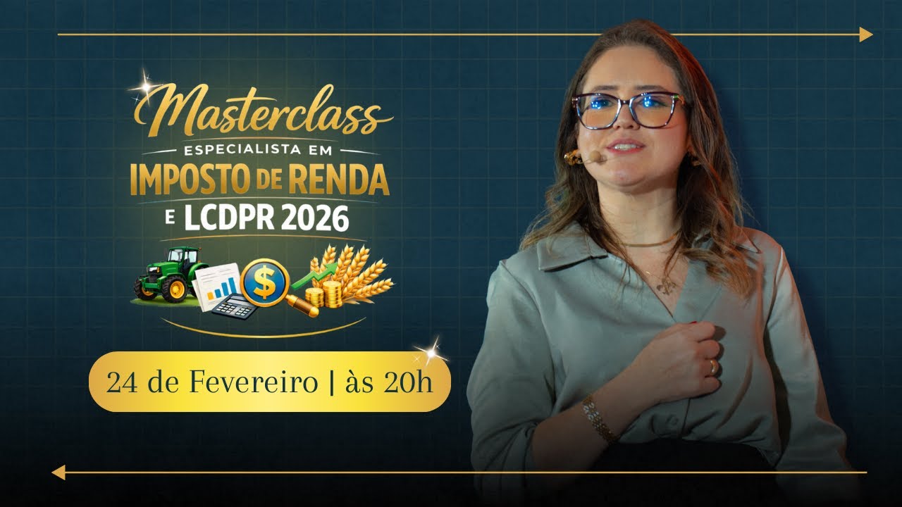 Masterclass - Especialista em Imposto de Renda e LCDPR 2026