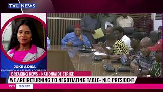 Joke Adisa Gives  Updates On NLC, FG Meeting