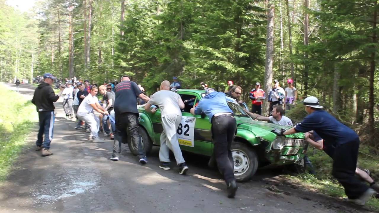 Uusikaupunki ralli 2016 (crash & action)