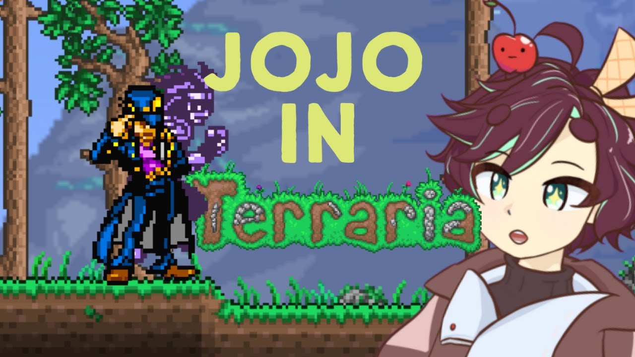 Terraria... BUT IT'S JOJO'S BIZARRE ADVENTURE (Part 2)【 Modded Terraria