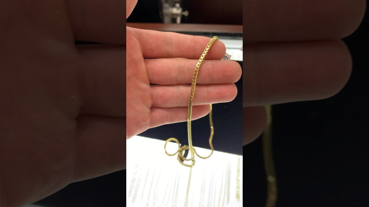 The Nicest Franco Chain I’ve Ever Seen 🔥 3.5mm 14k Solid gold Franco Chain 55 Grams🔥 
