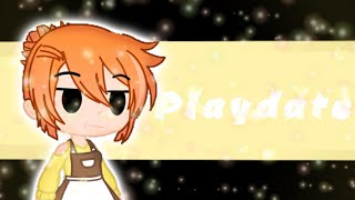 Playdate typogrophy/lip sync test || Gacha Club