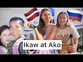 Russian and Latvian Girl sings OPM - IKAW AT AKO