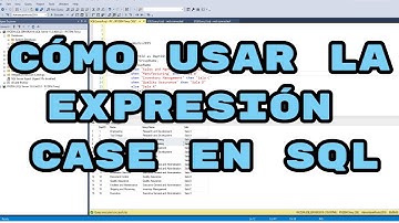 Expresion case en SQL-  Como usar la expresión CASE en SQL Server
