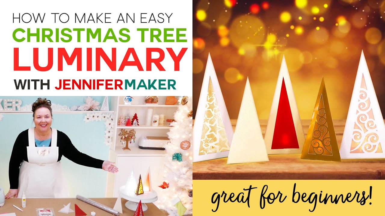 Download Christmas Tree Luminaries Easy Beginner Papercraft Youtube