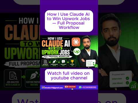 How I Use Claude AI to Win Upwork Jobs — Full Proposal Workflow