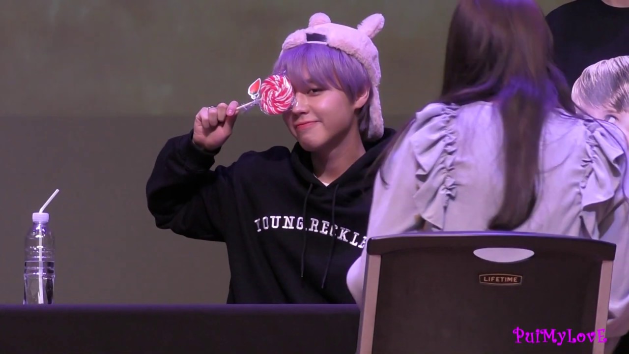 191206 Synnara Fansign - Jihoon Focus