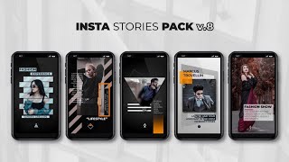 Insta Stories Pack V.8 After Effects Templates