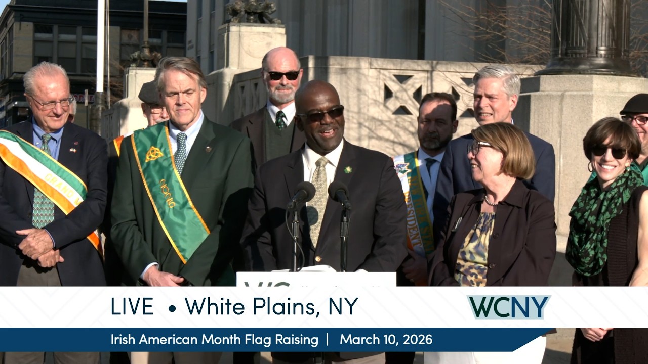 Westchester County Raises Irish Flag in Celebration of Irish American Heritage Month
