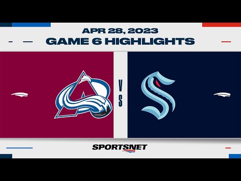 NHL Game 6 Highlights: Avalanche vs. Kraken - April 28, 2023